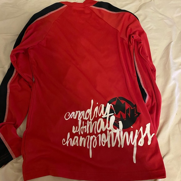 Quarter Zip Workout Long Sleeve - Picture 3 of 3